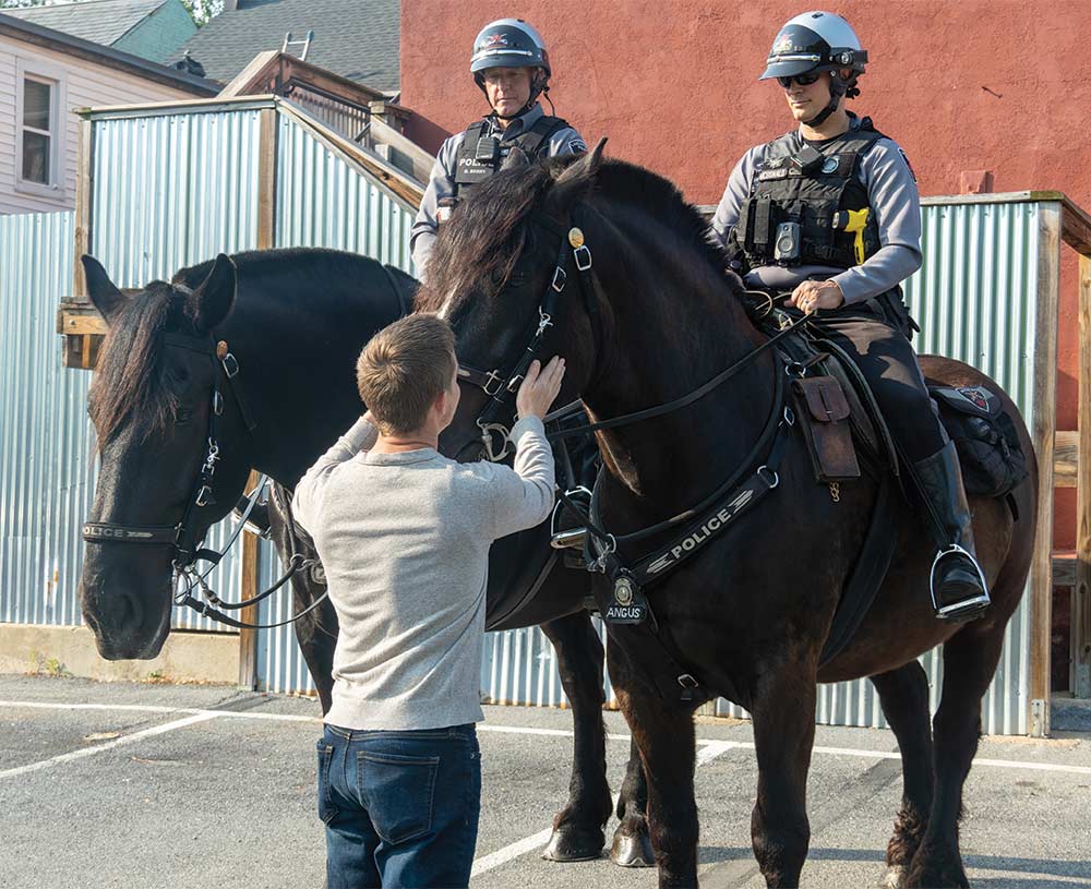 Lancaster City Bureau of Police Mounted Patrol